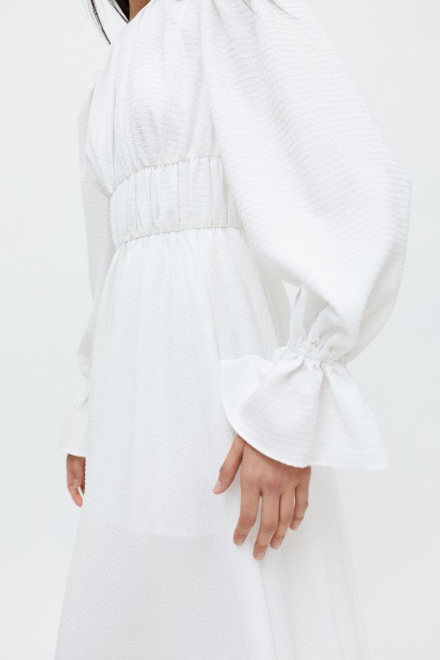 Fame And Partners Dyanis Georgette Midi Dress #1