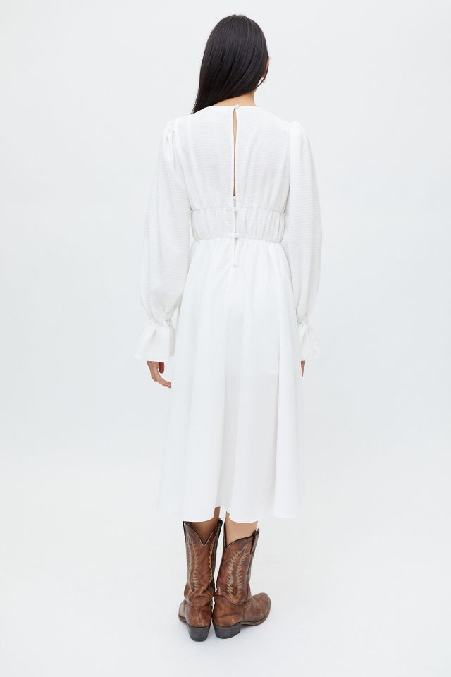 Fame And Partners Dyanis Georgette Midi Dress #3