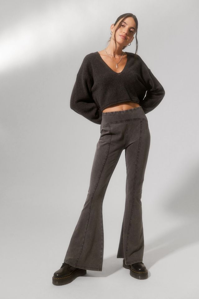 Out From Under Aria Seamed Flare Pant Urban Outfitters