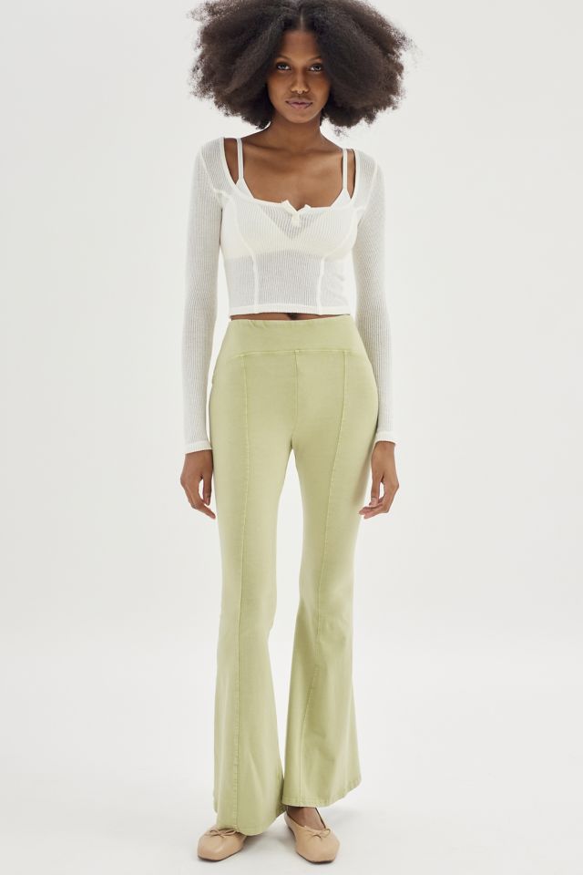 Out From Under Aria Seamed Flare Leg Pant | Urban Outfitters