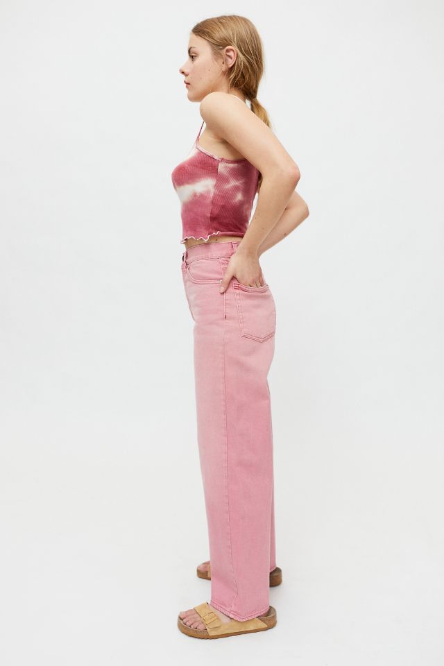 BDG High & Wide Jean – Washed Rose #3
