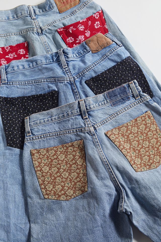 Urban Renewal Remade Floral Pocket Jean #1