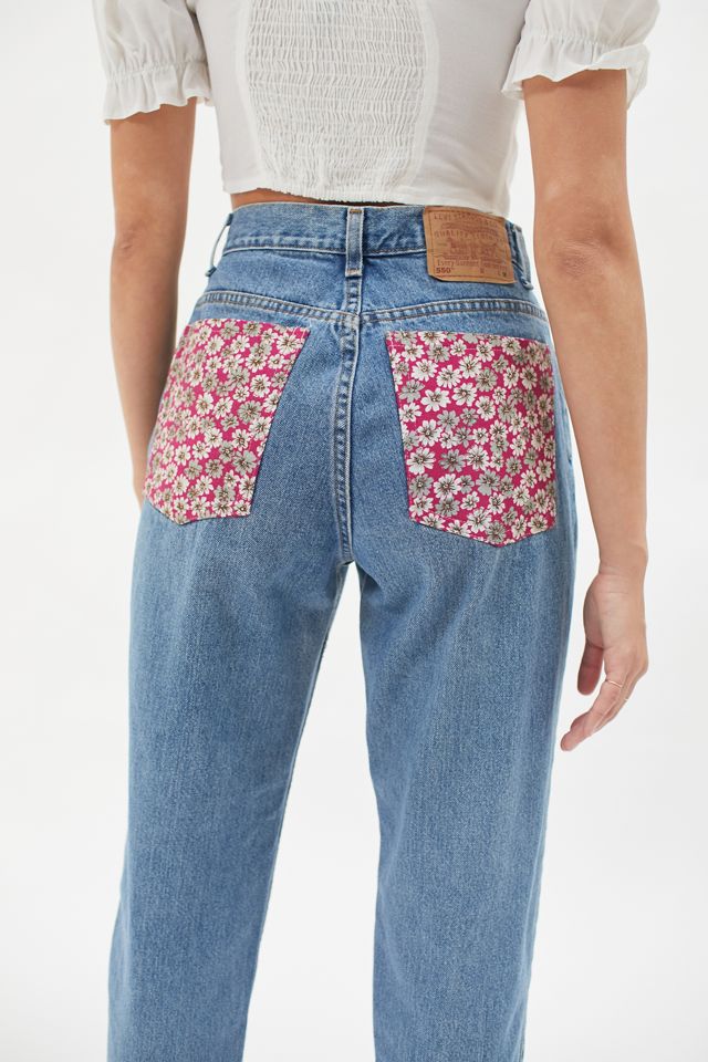 Urban Renewal Remade Floral Pocket Jean #4