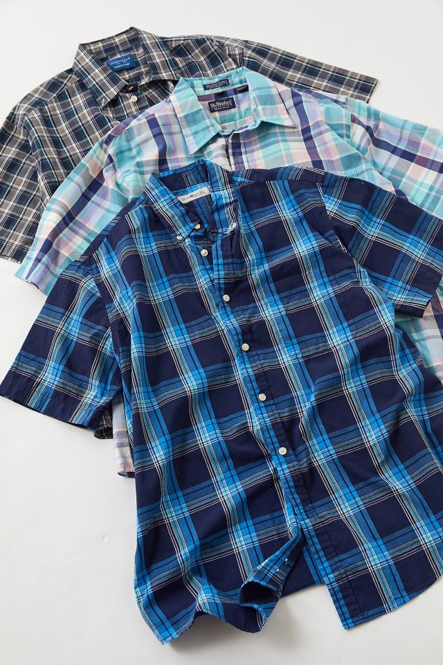 Urban Renewal Vintage Oversized Check Shirt #1