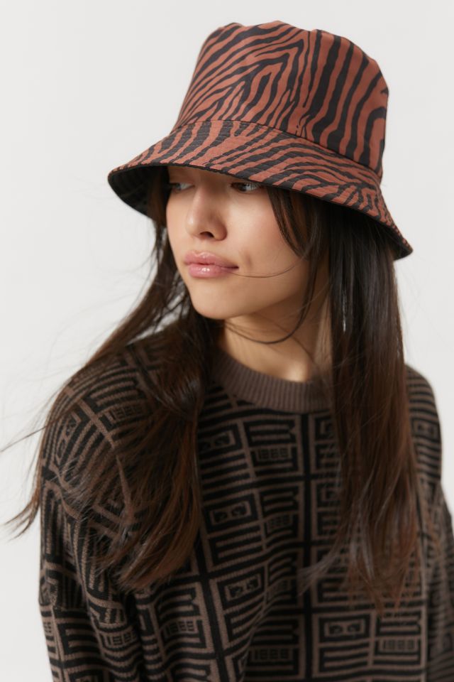 Chapeau de pêche imprimé tigre UO #1