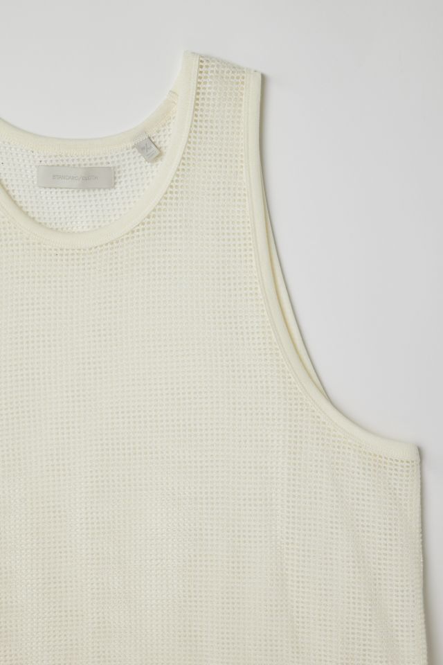 Standard Cloth Mesh Tank Top #3