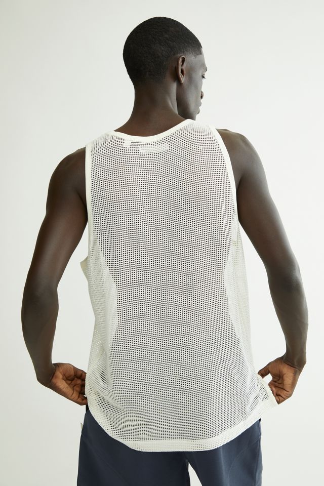 Outline Tank  Men's Cotton Mesh Tank Top – Ably Apparel