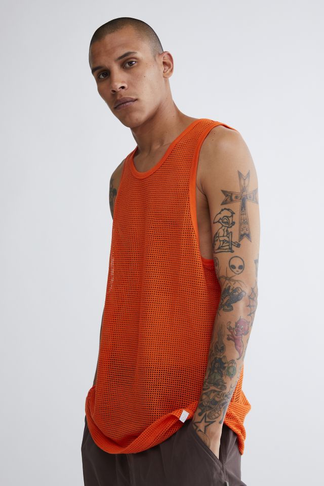 Standard Cloth Relaxed Mesh Tank Top