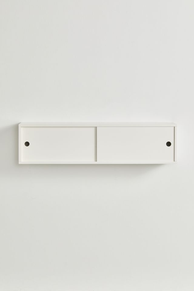 Gillian Sliding Door Wall Shelf #1