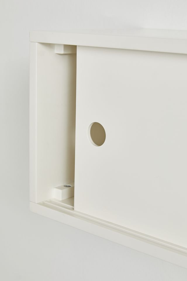 Gillian Sliding Door Wall Shelf #3