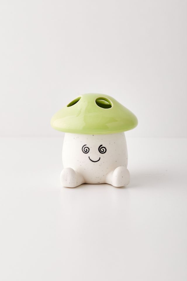 Mushroom Ceramic Toothbrush Holder #2