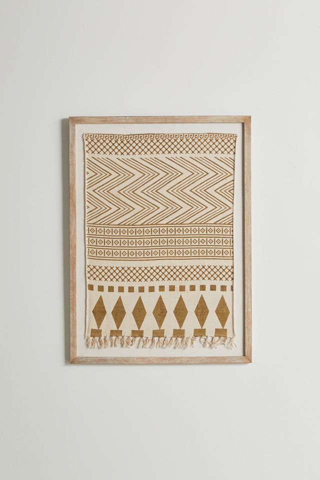 Geo Extra Large Framed Wall Art Urban Outfitters