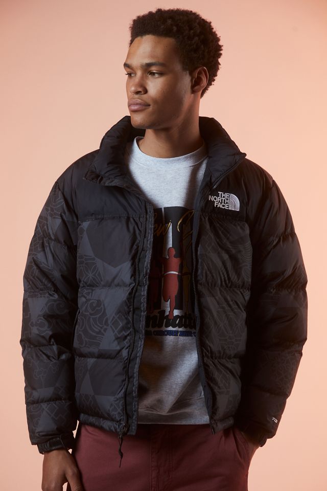 The North Face Printed Retro Nuptse Puffer Jacket | Urban Outfitters