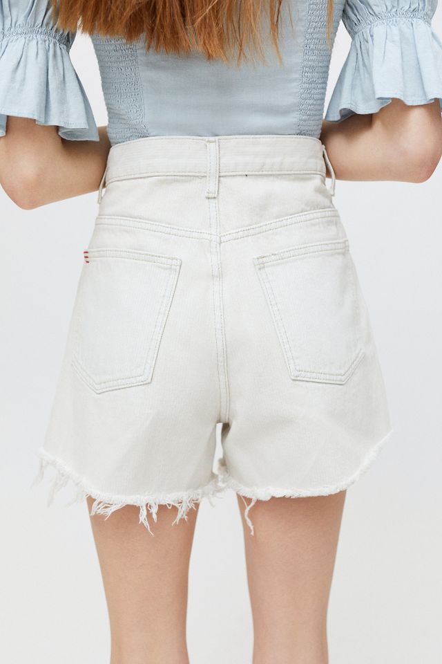 BDG A-Line Denim Cutoff Short – Bleached Wash #1