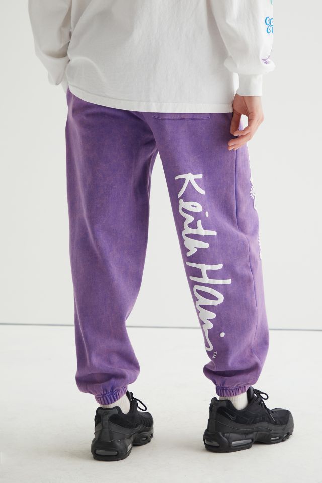 Pantalon de Survêtement Keith Haring Tenant un Cœur #3