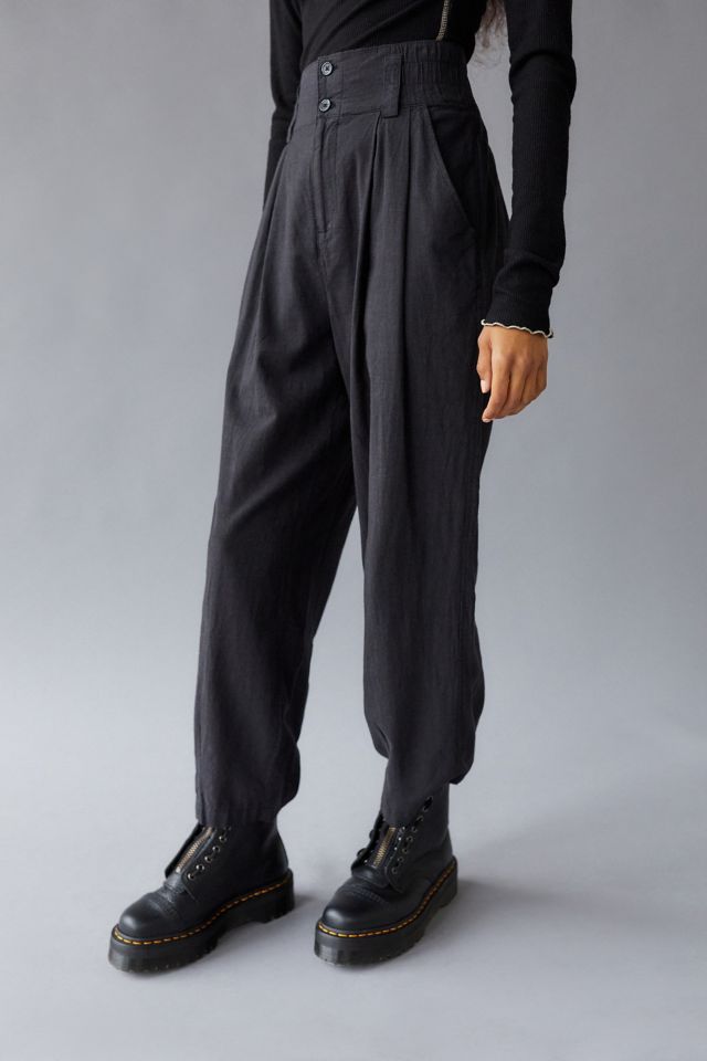 UO Sloane Linen Tapered Pant #2