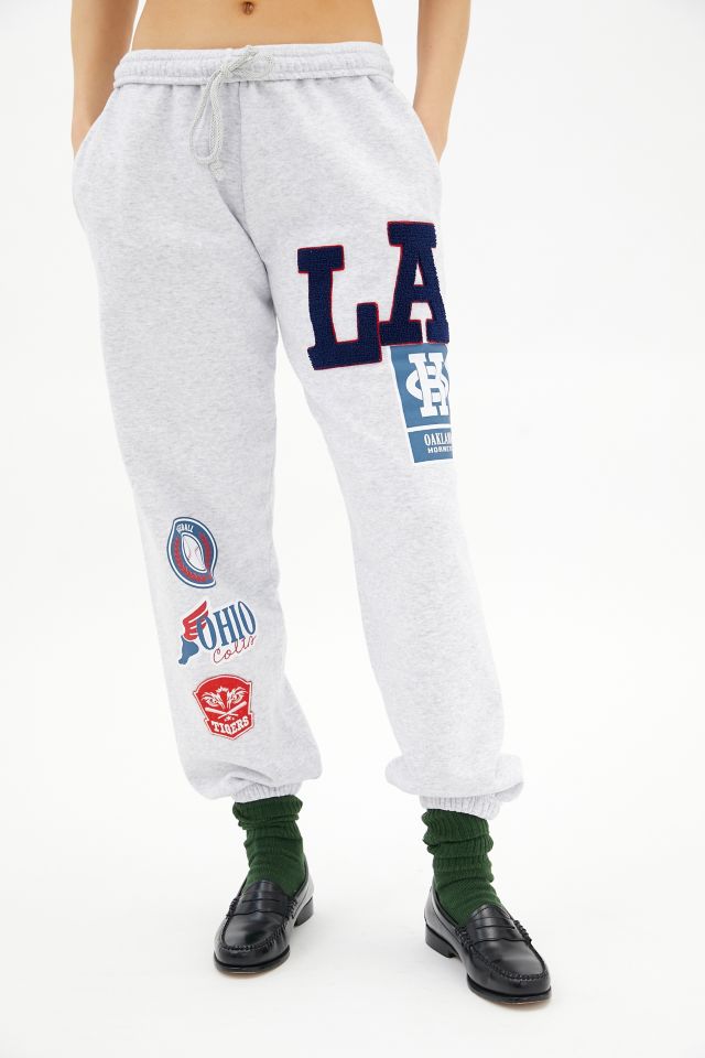 LA Patch Drawstring Sweatpant #1