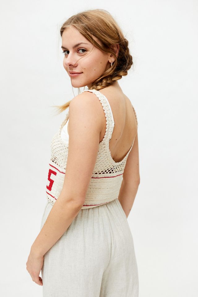 Kimchi Blue Tater Crochet Tank Top | Urban Outfitters