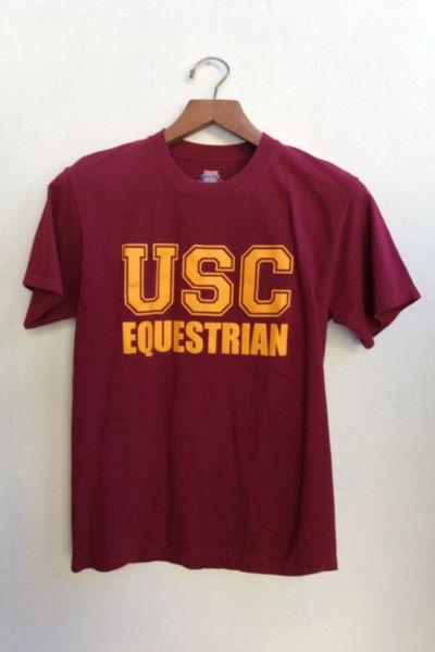 Vintage USC Equestrian Ride On Graphic T-shirt | Urban Outfitters