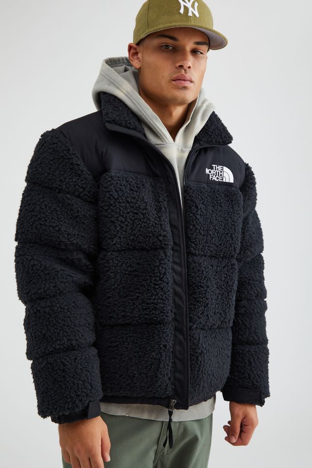 The North Face Nuptse Sherpa Quilted Puffer Jacket | Urban Outfitters