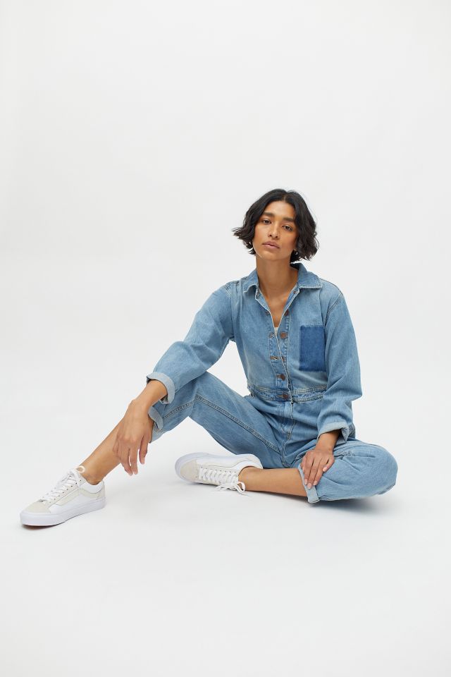 Billabong X Wrangler Denim Jumpsuit – Beach Wash #4