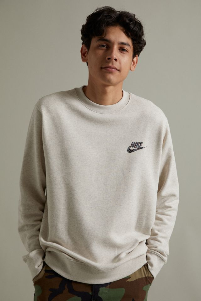 NIKE TM crew neck sweat reverse weave