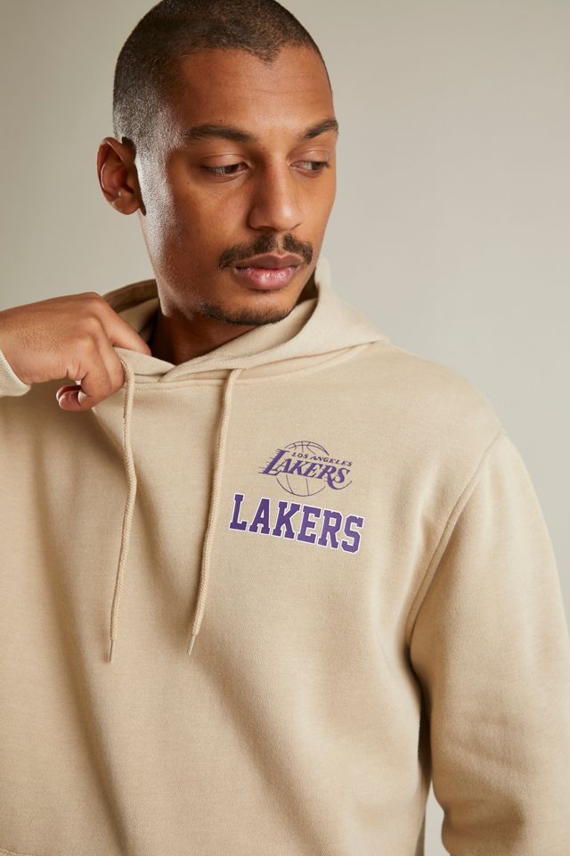 Los Angeles Lakers Chenille Vintage Lettering Hoodie Sweatshirt | Urban  Outfitters