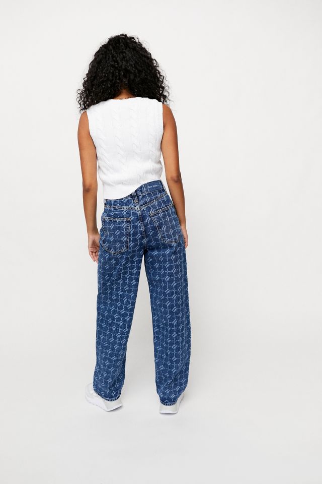 iets frans... Monogram Denim Boyfriend Jean #1