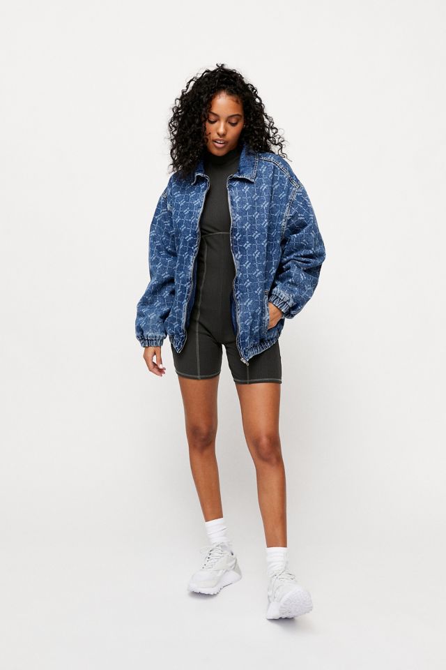 iets frans... Monogram Denim Harrington Jacket #1