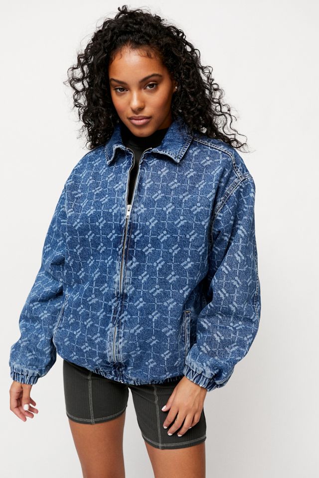 iets frans... Monogram Denim Harrington Jacket #3