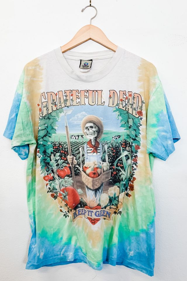 The Boho Depot Never Dead Grateful Dead Shirt from Liquid Blue, 2XL