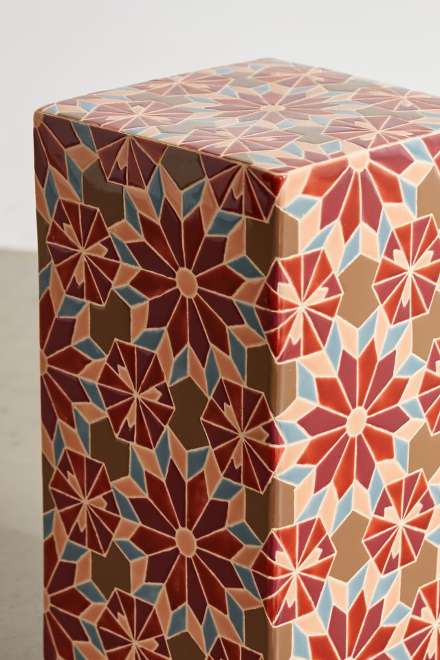 Tile Ceramic Side Table #3