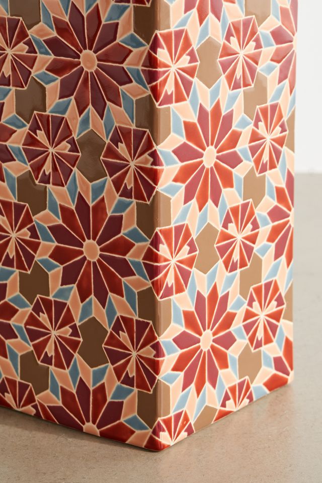 Tile Ceramic Side Table #4