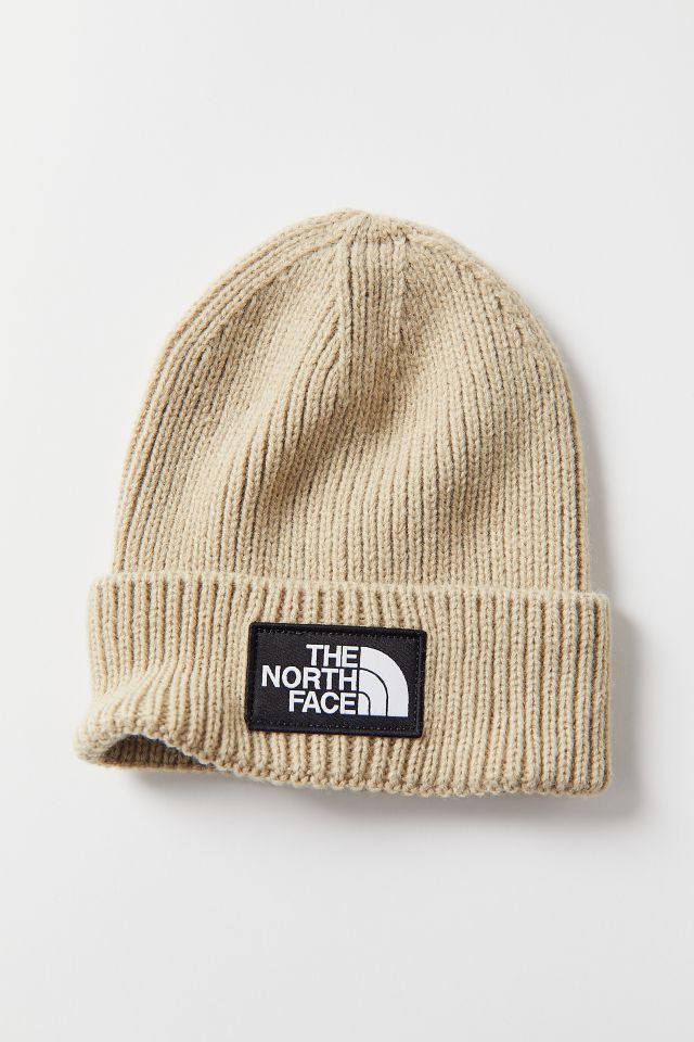 The North Face TNF™ Logo Box Cuffed Beanie | Urban Outfitters