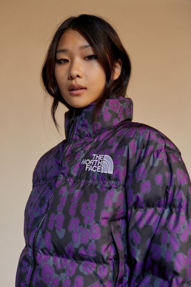 The North Face Printed Nuptse Short Jacket