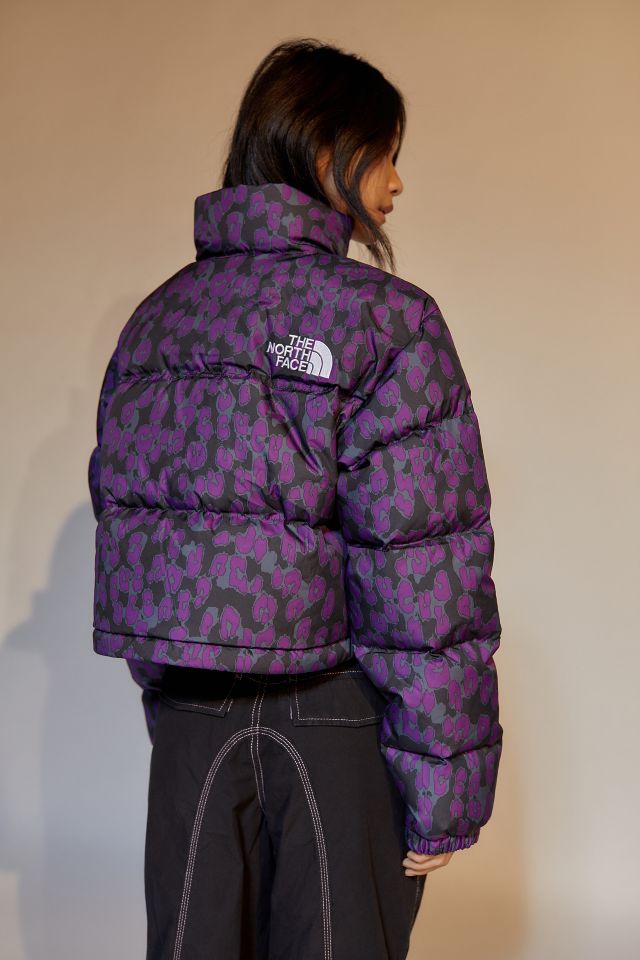 The North Face Printed Nuptse Short Jacket