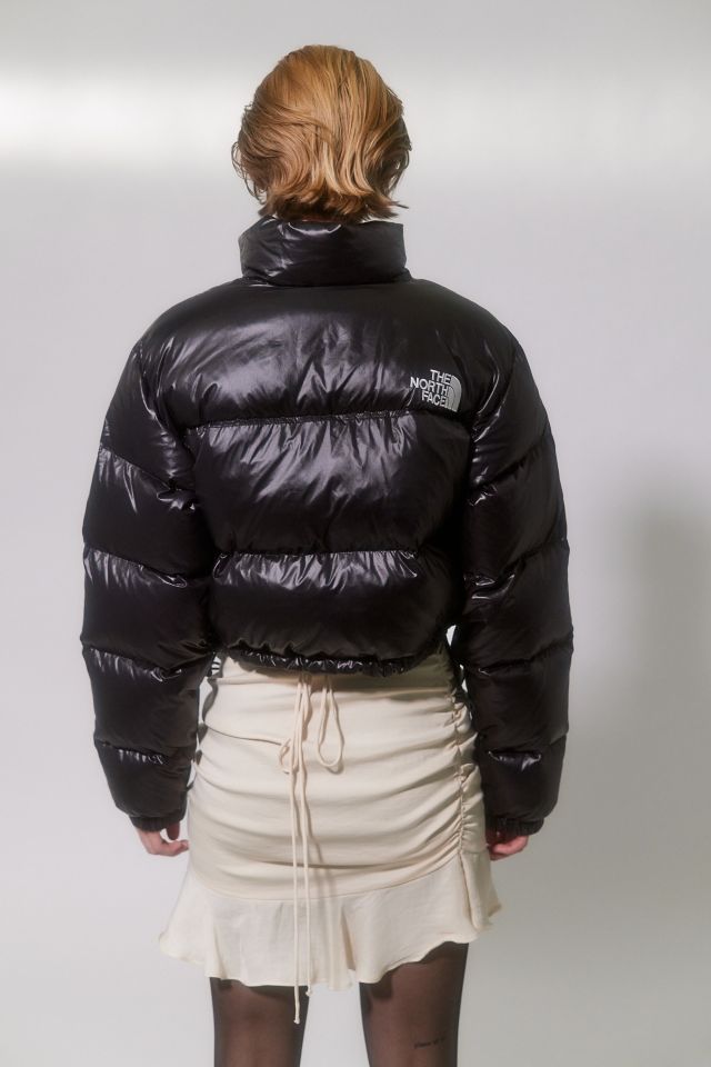 The north face shiny on sale jacket