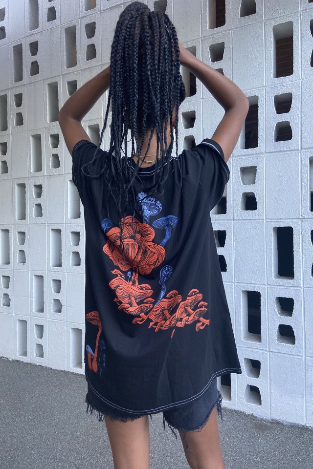 Project Social T Mushroom Slouchy T-Shirt Dress #1