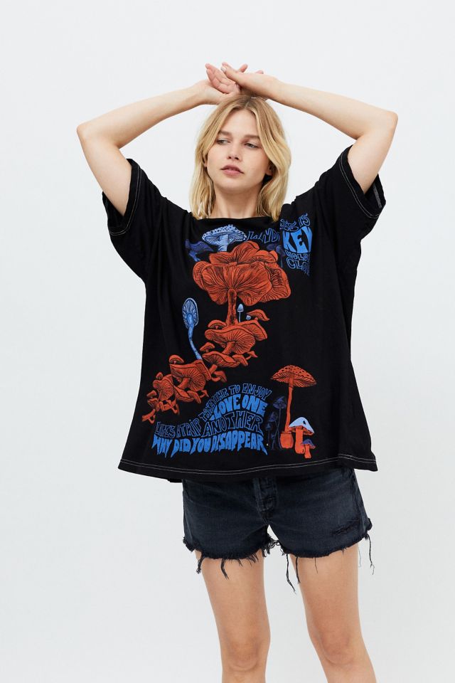 Project Social T Mushroom Slouchy T-Shirt Dress #3