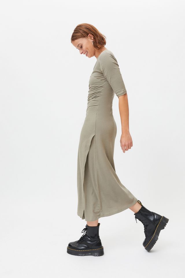 BLOSSOM H COMPANY Moa Linen Wrap Dress #1