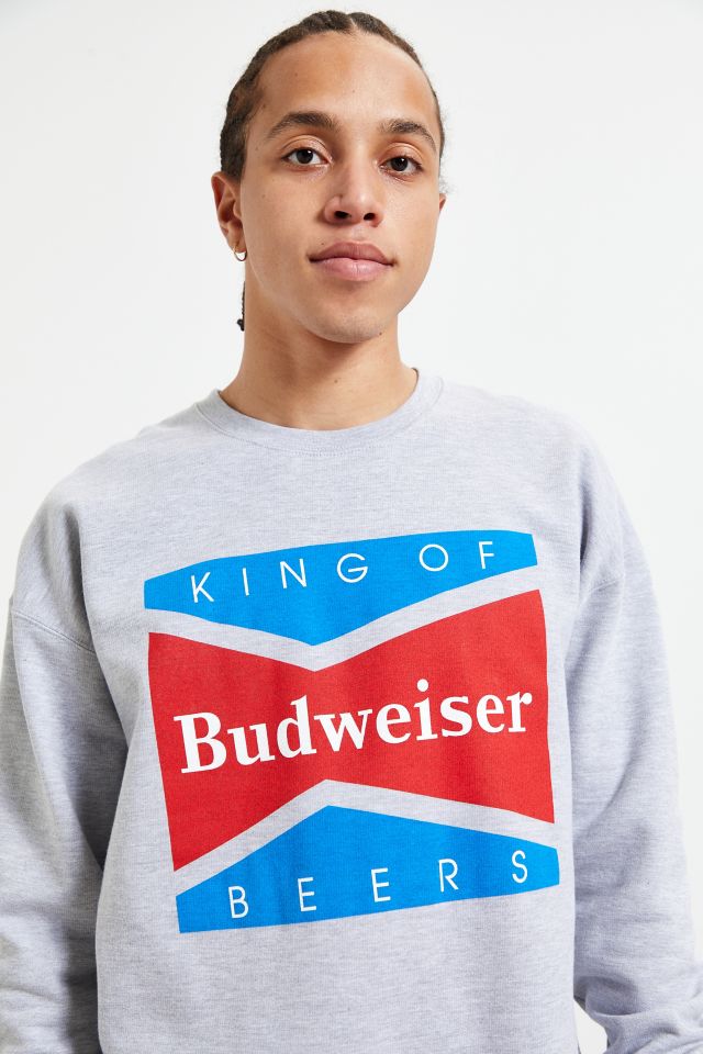 Budweiser King Of Beers Crew Neck Sweatshirt #1