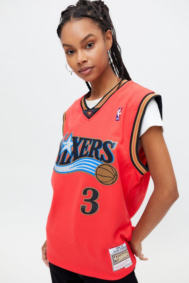 Shop Mitchell & Ness Philadelphia 76ers Allen Iverson Road