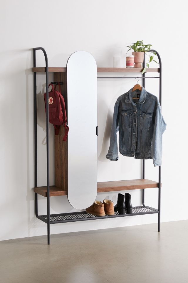 Wall mounted wardrobe storage hot sale