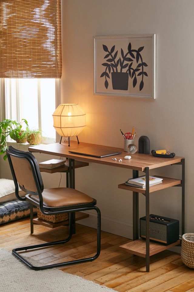 Kirby Exposed Shelf Desk Urban Outfitters