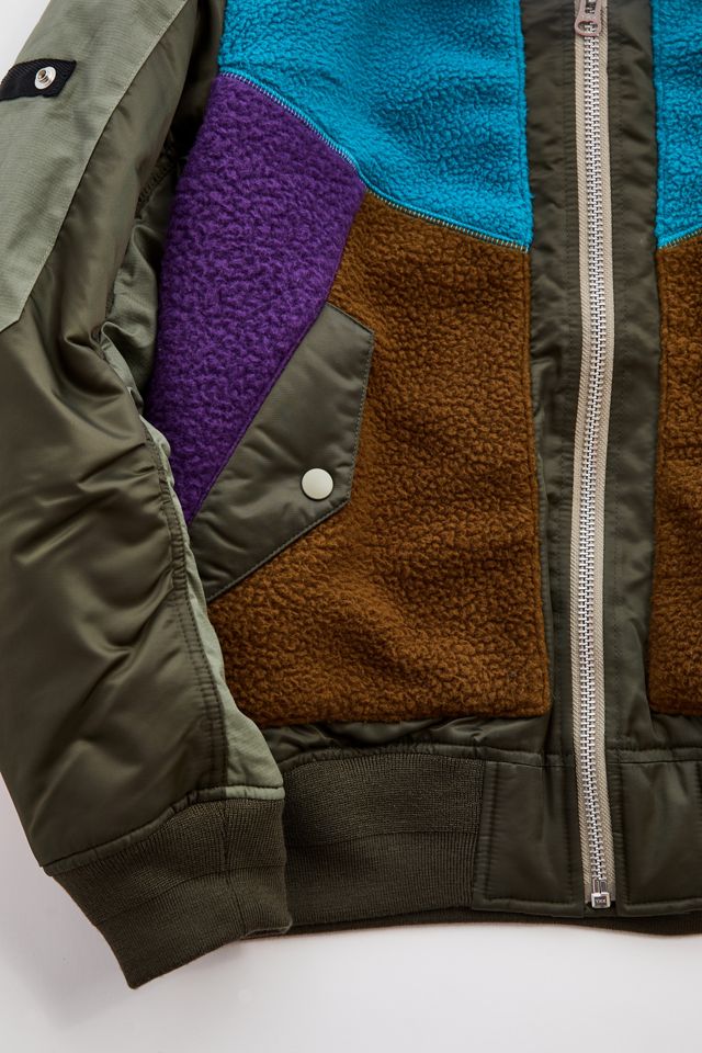 Magic Stick Grizzly Bomber Jacket | Urban Outfitters