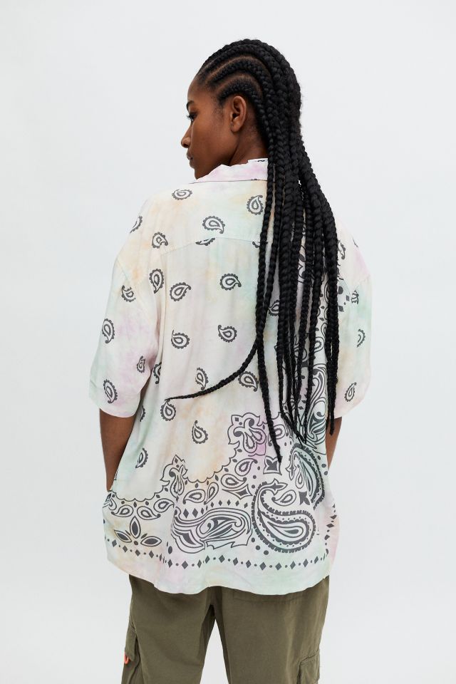 X-girl Bandana Button-Down Shirt #2