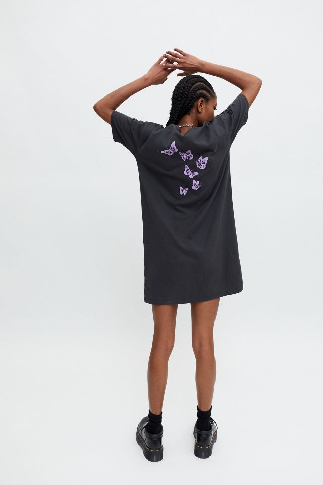 Robe t-shirt à motif papillon X-girl #1