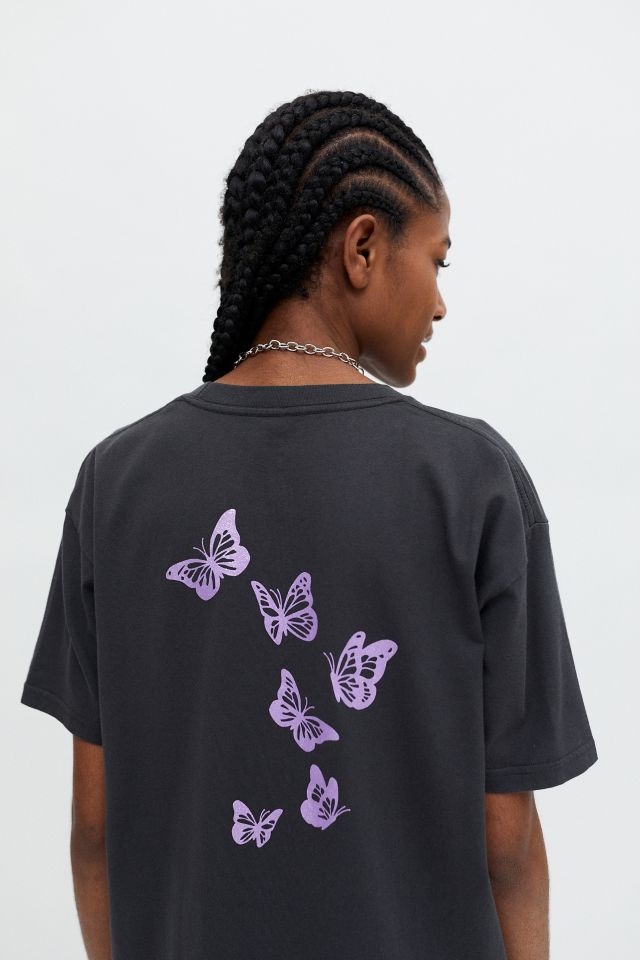 Robe t-shirt à motif papillon X-girl #3