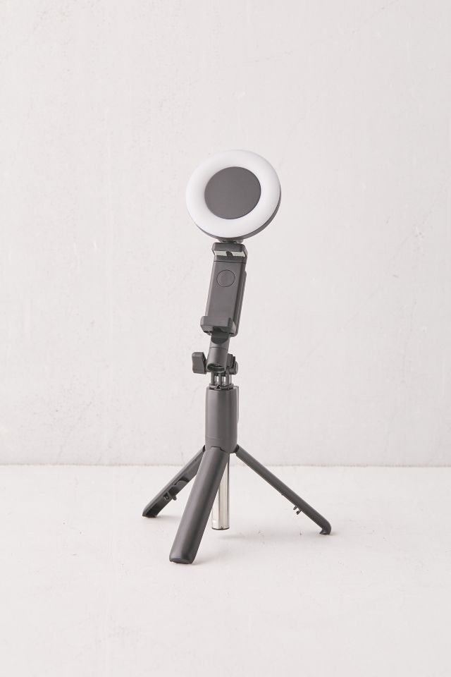 Perche à selfie trépied anneau lumineux 2-en-1 ReTrak  #2