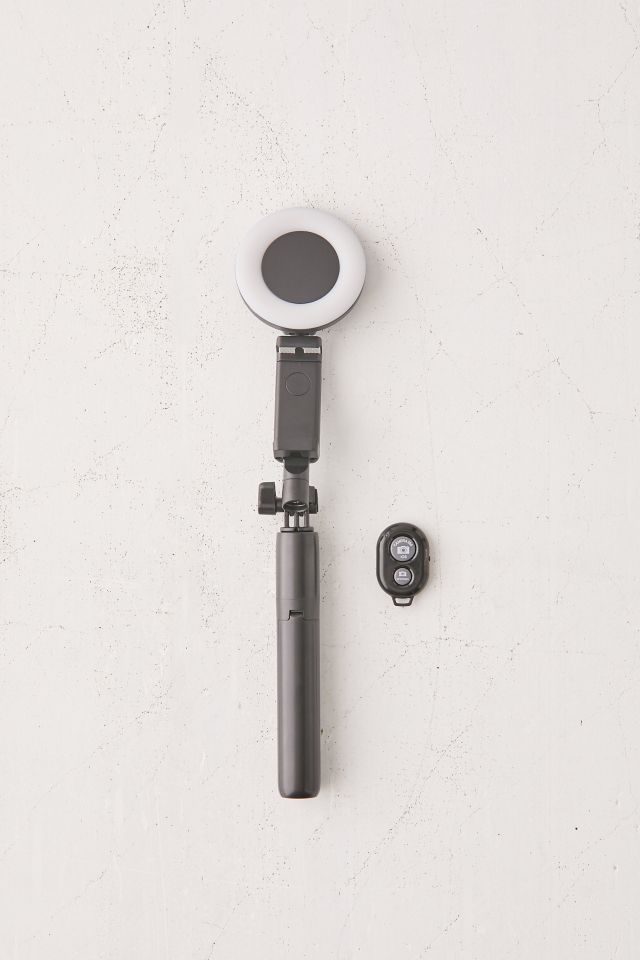 Perche à selfie trépied anneau lumineux 2-en-1 ReTrak  #3